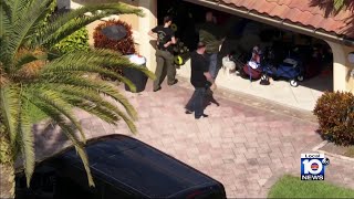 Law enforcement surrounds house in Plantation