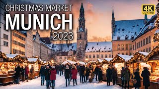 MUNICH Christmas Market 2023 - A MUST-SEE Virtual Tour