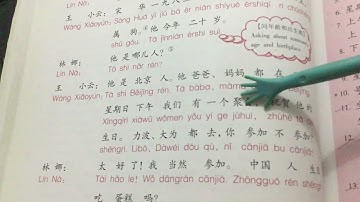 New Practical Chinese Reader textbook 1 lesson 9 A