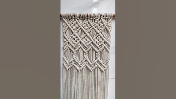 Macrame Wall Hanging #wallhanging #macramewallhanging #macramepattern #macramedesign #diymacrame