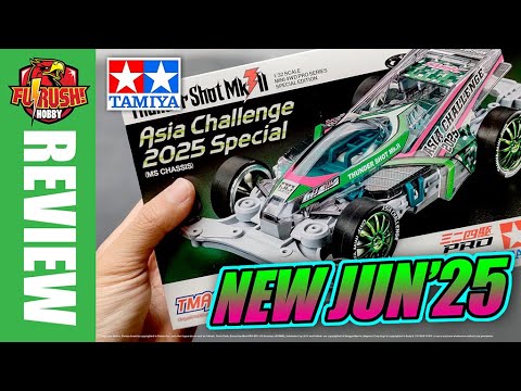 Thunder Shot MK.Ⅱ Asia Challenge Special MINI4WD TMAC ASIA CHALLENGE 2025 THUNDER SHOT MK. II & TUNE