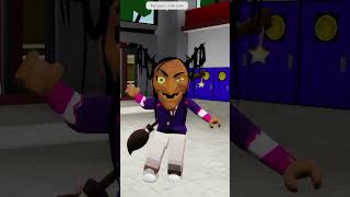 MONSTRO ME SEGUINDO!! #brookhaven #roblox #robloxshorts