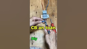 Hướng dẫn cách gắn dây điện vào CB an toàn #meovatvathuthuat #Shorts #CBchonggiat #daydien