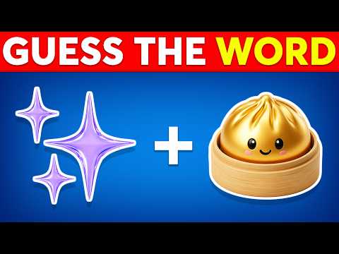 Guess The WORD By Emojis? 🤔🧠💡 Ultimate Fun Emoji Quiz