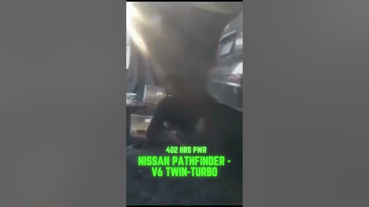 ๐EXHAUST MALFUNCTION Nissan Pathfinder 4.0 V6๐๐ #shorts #V6 #V8 #V12 #
