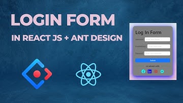 How To Build Awesome Login Form In React | Log In form Tutorial Using Ant Design | Urdu/Hindi