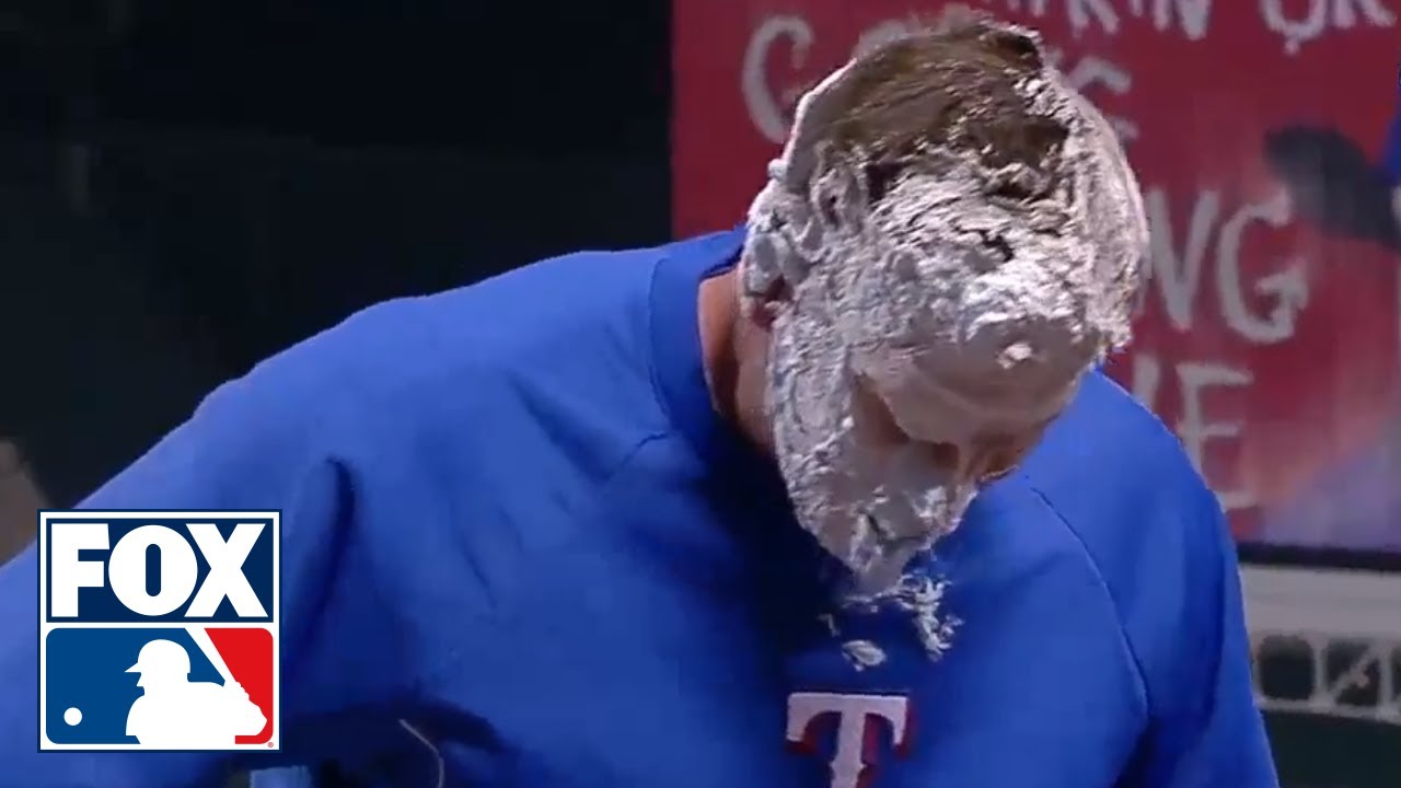 MLB Gatorade Showers and Pies in the Face 2013 YouTube