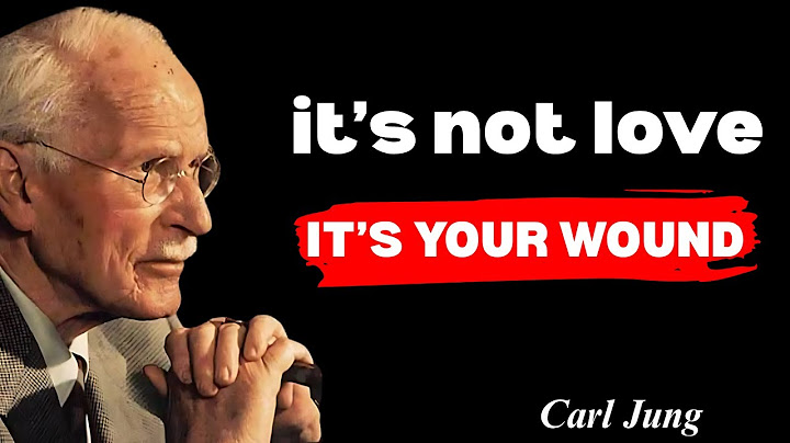 The Wound That Makes You Love Someone Who Can Give You Nothing | Carl Jung #carljung