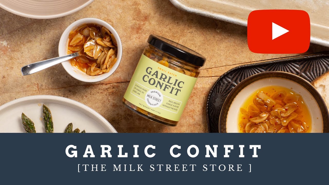 Easy Garlic Confit & Shallot Confit - Garlic & Zest