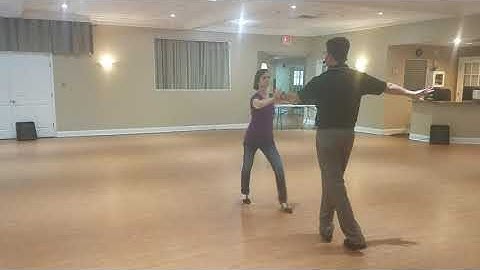 Cha-Cha - open break, back spot turn