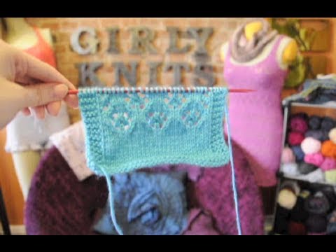 How to Knit Daisy Lace 