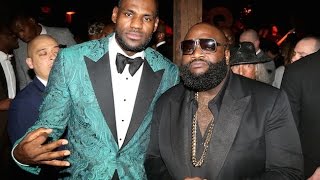 Rick Ross Celebrating Finals MVP Lebron James 3rd Ring CRY BRON CRY