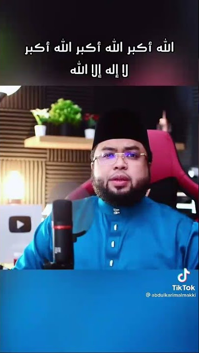 merdunya suara takbiran ustadz Abdulkarim Almakki