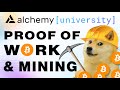 What is Proof of Work & Mining? - Alchemy University
