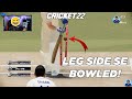 Leg Stump Bowled Kardiya! 😅 ft. Mohammed Shami - Cricket 22 #Shorts - RahulRKGamer