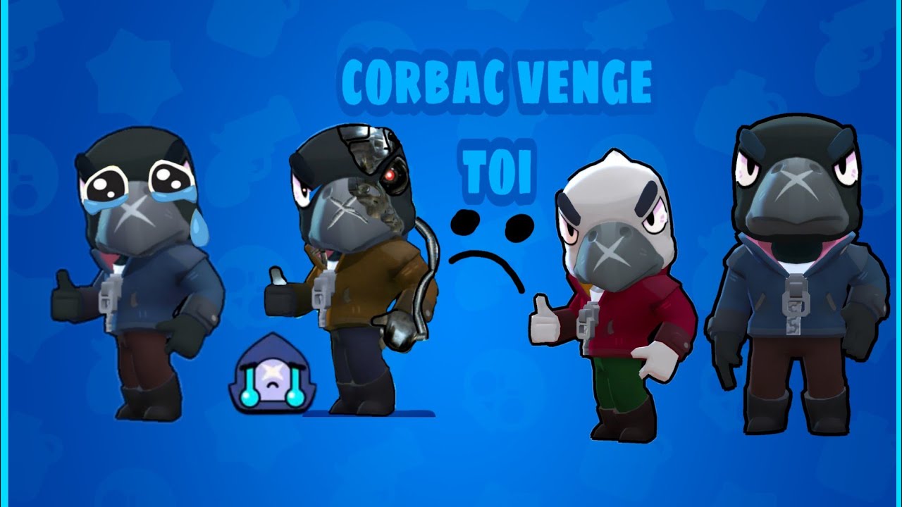 Hommage A L Ancien Skin De Corbac Sur Brawl Stars Youtube - corbac brawl star png