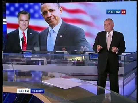 'Вести недели' от 28-10-2012 о предвыборной ситуации в США