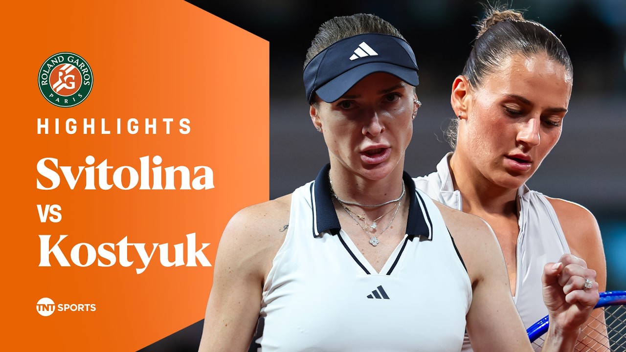 Elina Svitolina vs Marta Kostyuk | Quarter-Final | Roland Garros 2026 Extended Highlights 🇫🇷