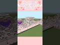おしゃれ可愛い街カフェの作り方☕️🎀#minecraft #minecraftbuilding #マイクラ #マイクラ建築 #shorts