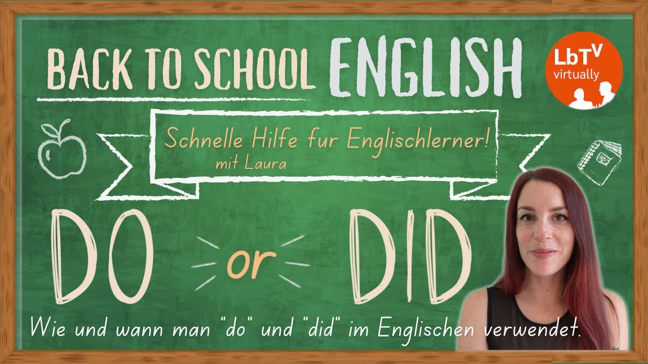 Wann Benutzt Man Do Und Wann Does Do or Did - Welches Verb wird wann benutzt? - YouTube