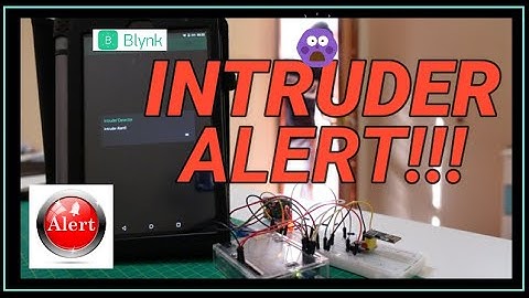 Smart PIR Intruder Detector Using Blynk App