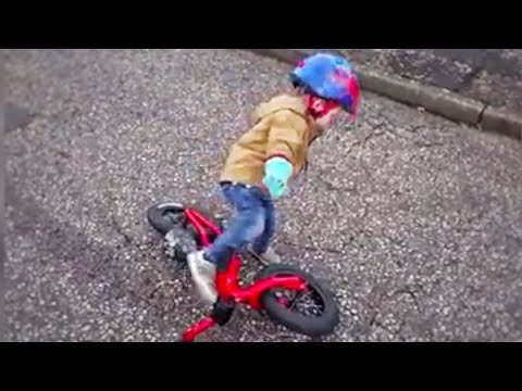 LITTLE KID HAS SHOCKING BICYCLE ACCIDENT