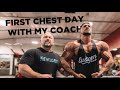 First Chest Day On Prep With My Coach Hany Rambod