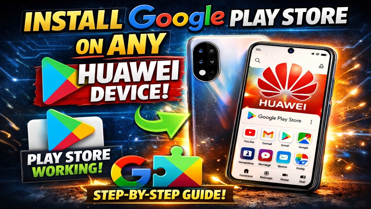 Install Google Play Store on ANY Huawei Device (Step-by-Step 2026 ...