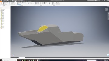 AUTODESK INVENTOR How To make a simple small yacht