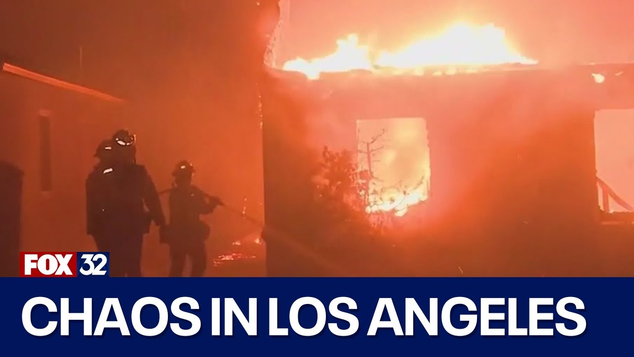 Death toll rises as wildfires continue to scorch Los Angeles area - YouTube