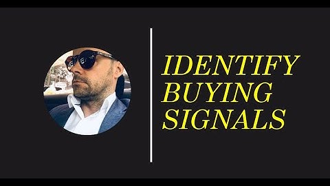 Identifying Buying Signals in sales