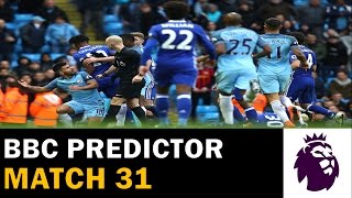 BBC Predictor: Premier League 2016/17 (Match 31)