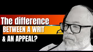 Whats the difference between a writ and an appeal? by CPS Defense Strategy Consultant:Vince Davis  99 views 1 month ago 11 minutes