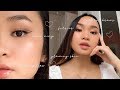 valentine&#39;s day get ready with me ✰ open wing liner + glossy lips makeup