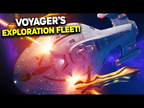 Voyager's FULL CIRCLE Exploration FLEET! - Star Trek Explained