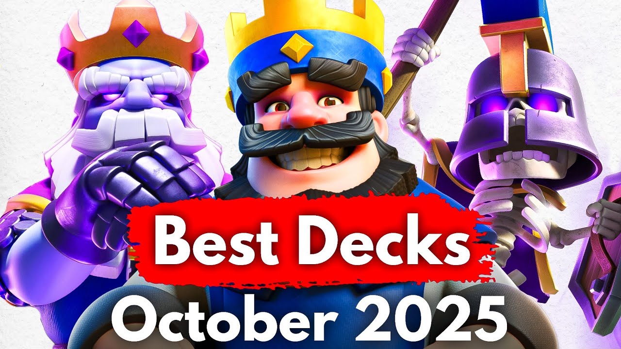 ТОП-20 лучших колод в Clash Royale (октябрь 2025)