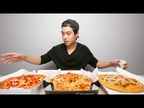 <strong>Pizza</strong> Hut, Papa John&amp;#39;s, and <strong>Domino</strong>&amp;#39;s <strong>Pizza</strong> Mukbang