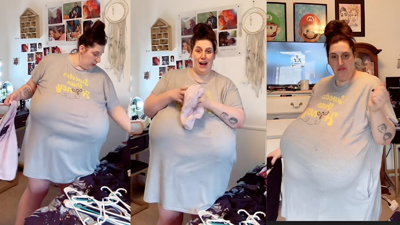 The Stunning Old Woman: Daily Life of Big Women Over 50 at Home