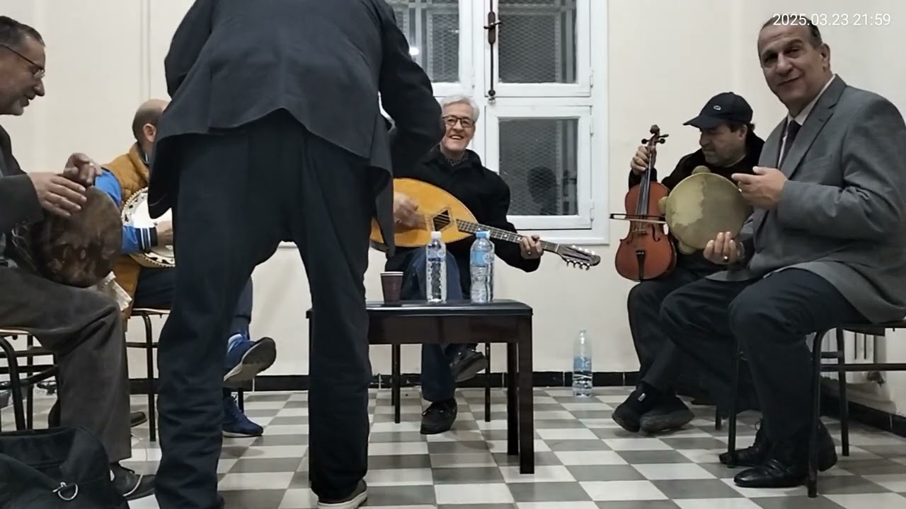 Répétition avec cheikh Mahdi tamache le23 mars 2025. 1