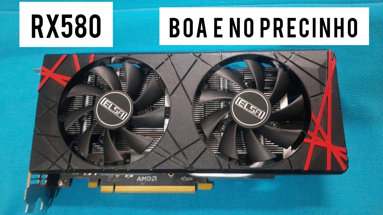 RX580 8Gb Elsa, a mais barata do Aliexpress - Unboxing Rápido - YouTube