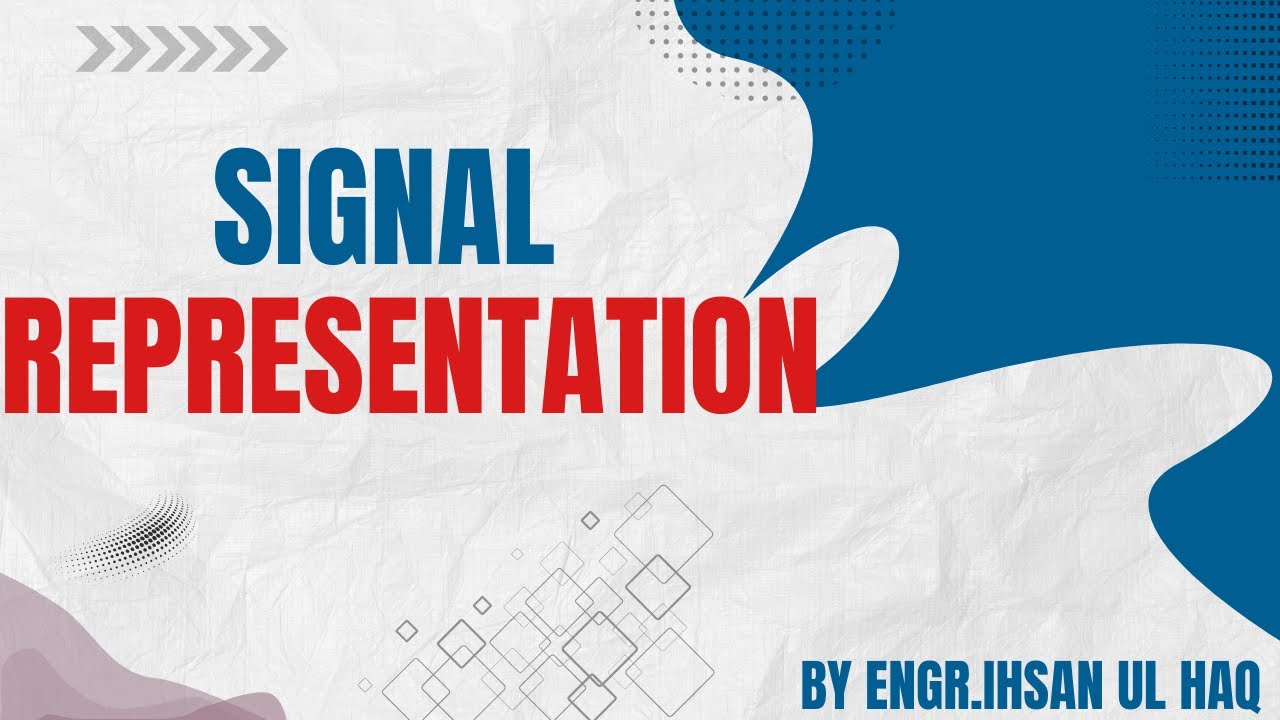 Representation of Signals in Time and Frequency Domain - YouTube