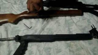 Butler Creek Install on Ruger Mini-14