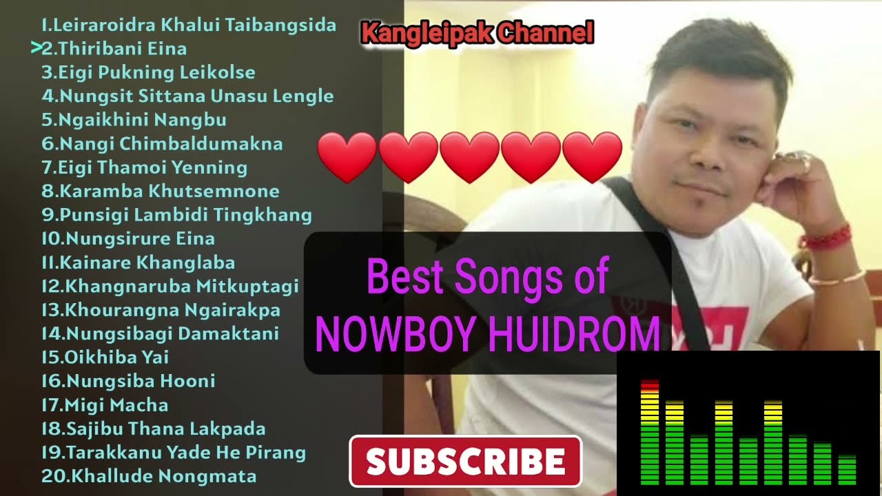 NOWBOY HUIDROM  Best Songs 2022  Kangleipak Channel 