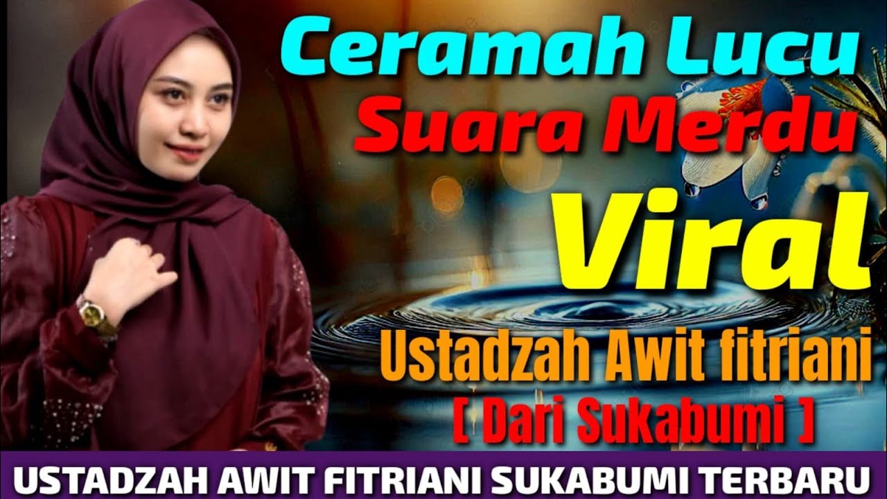 USTADZAH AWIT FITRIANI MAULID NABI