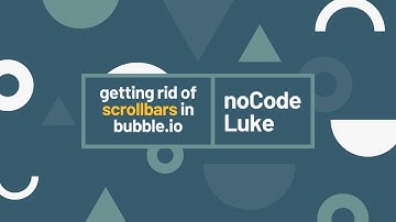 How to remove scrollbars from repeating groups in bubble - noCodeLuke