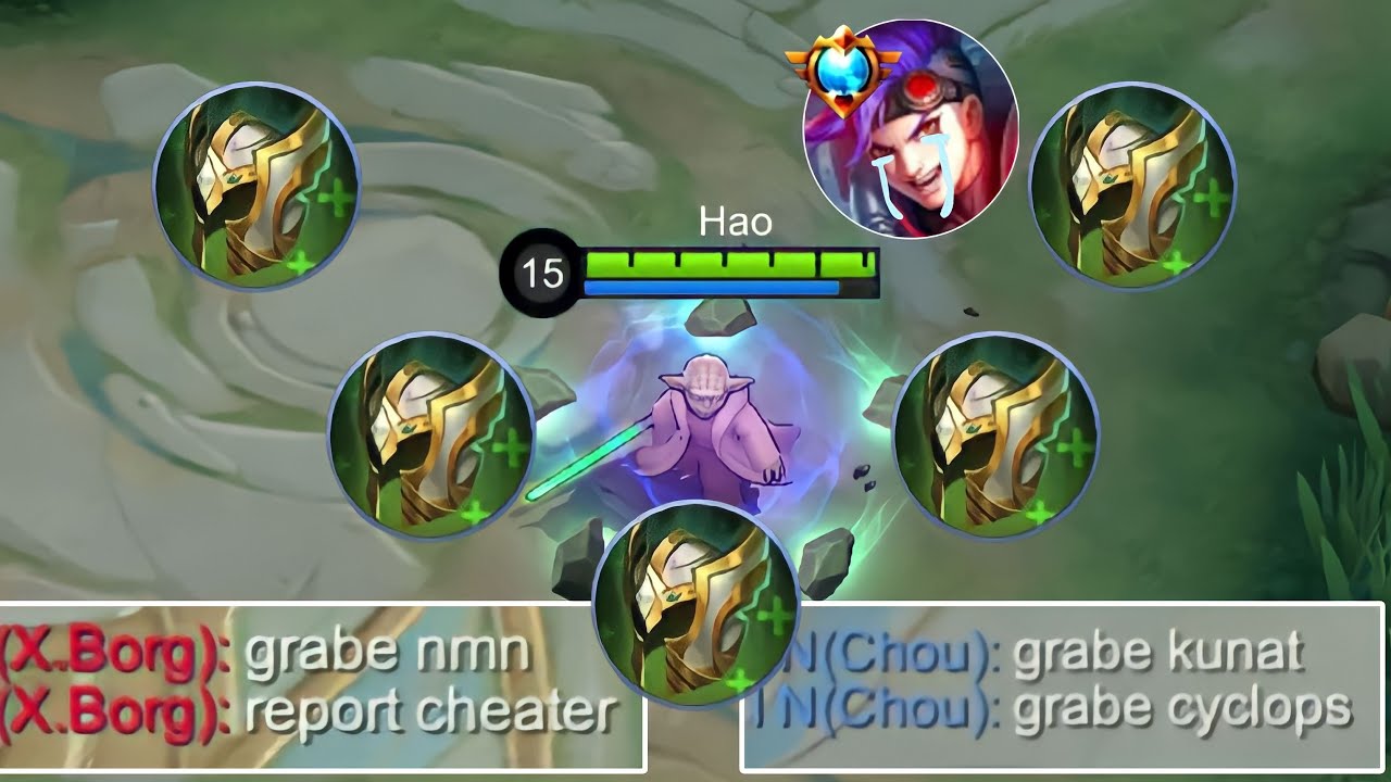 CYCLOPS BUILD GUARDIAN HELMET EZ COUNTER XBORG 🔥