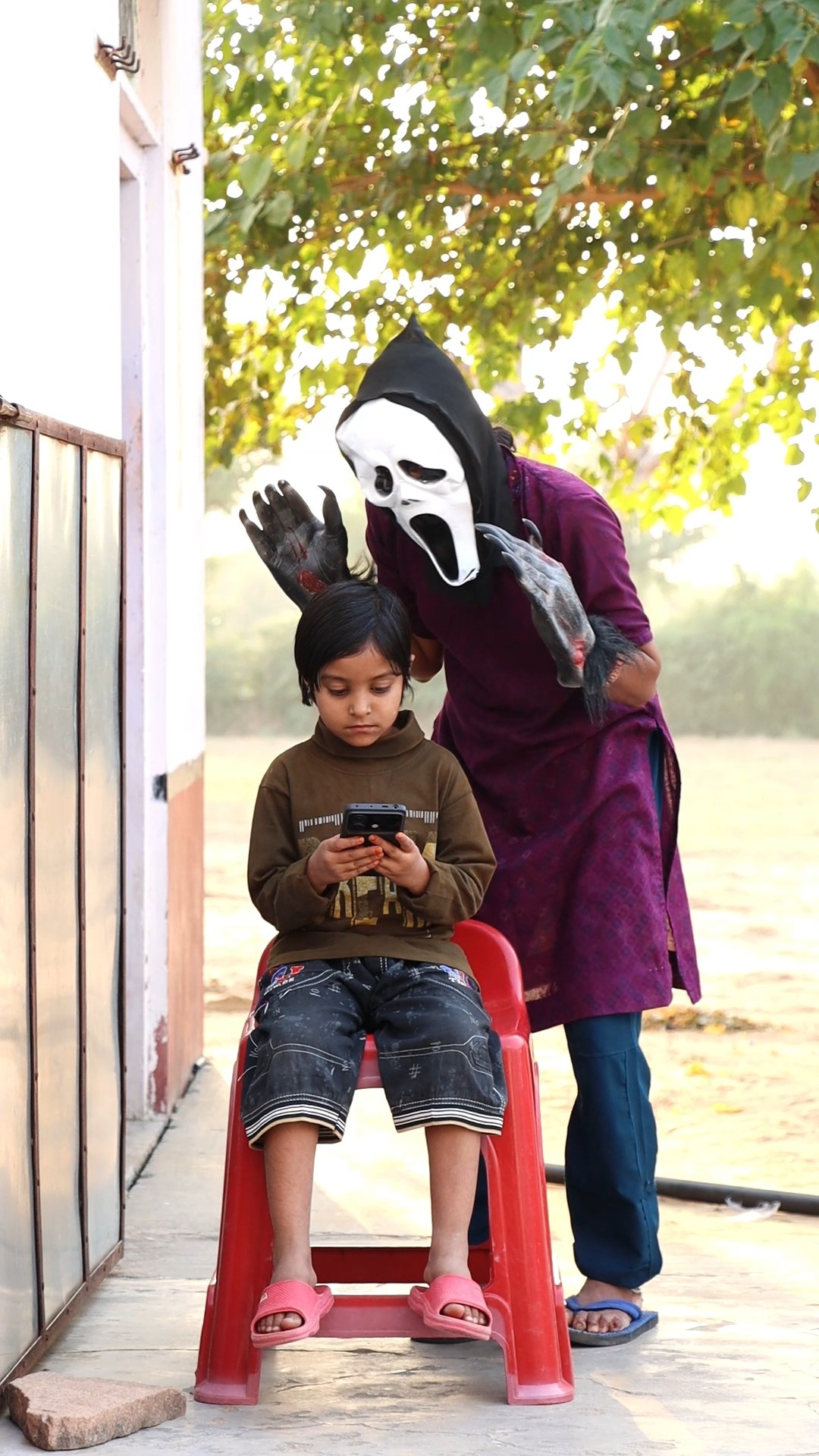The ghost or magic fun with family #shorts #ghost #magic #funny