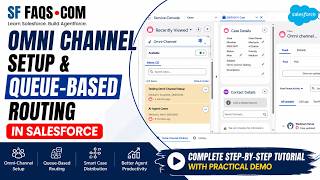 Salesforce Omni-Channel Setup & Queue-Based Routing | Complete Step-by-Step Tutorial
