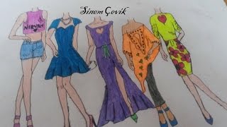 Sinem Moda - İlk Tasarım Çizim Video'su