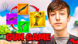 Elite Plays Extreme Fortnite Gun Game! (ft. Peterbot, Pxlarized, Npen Kwanti)